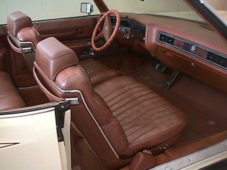 Interior - 1973 Cadillac Eldorado Convertible