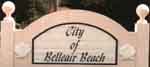 City of Belleair Beach Florida Sign